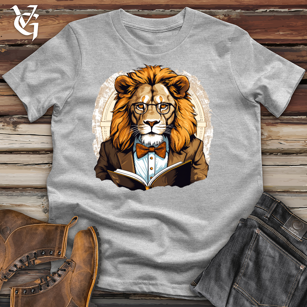 Viking Goods Professor Lion Cotton Tee Ash / L