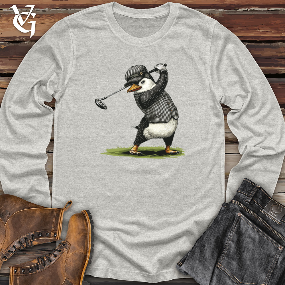 Viking Goods Puffin Golfer Swing Long Sleeve Mauve / L