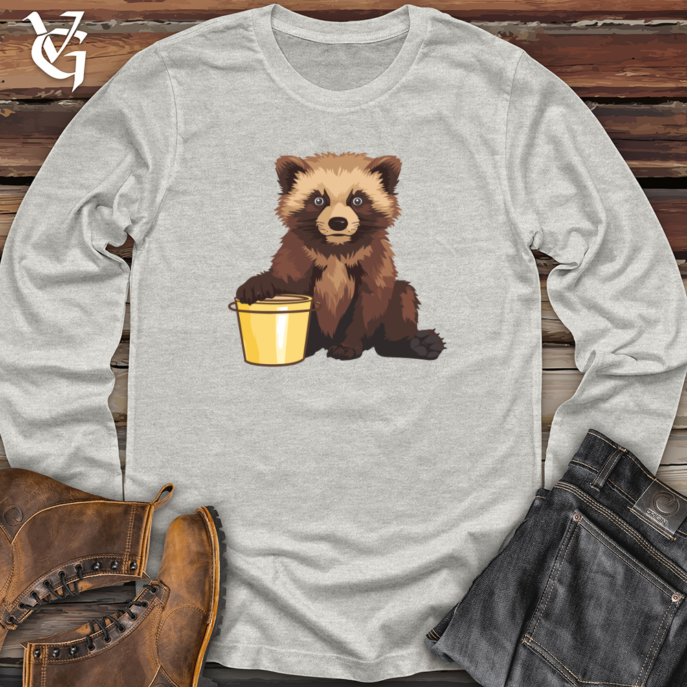 Viking Goods Raccoon Bucket Pal Long Sleeve Ash / L