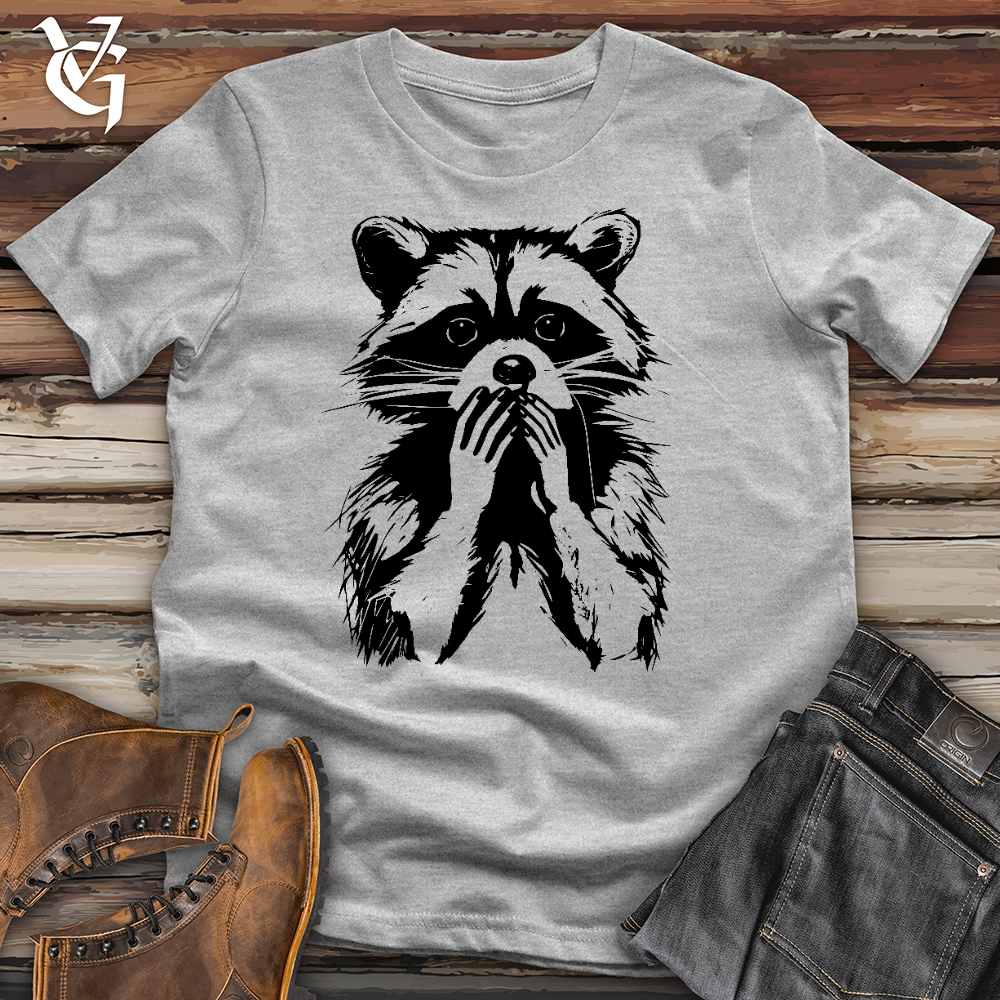 Viking Goods Raccoon Whoops Cotton Tee Ash / L