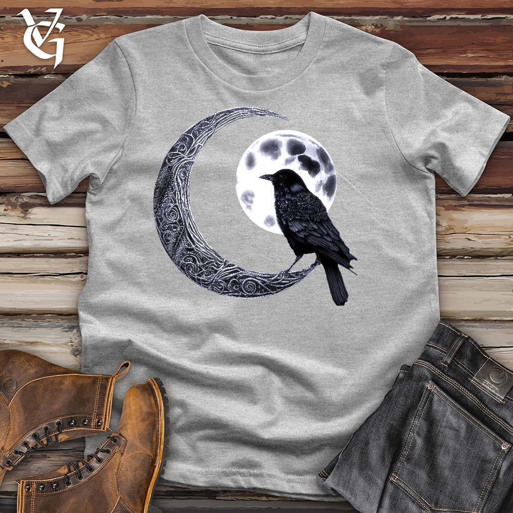 Viking Goods Raven & Moon Negotiations Cotton Tee Ash / L