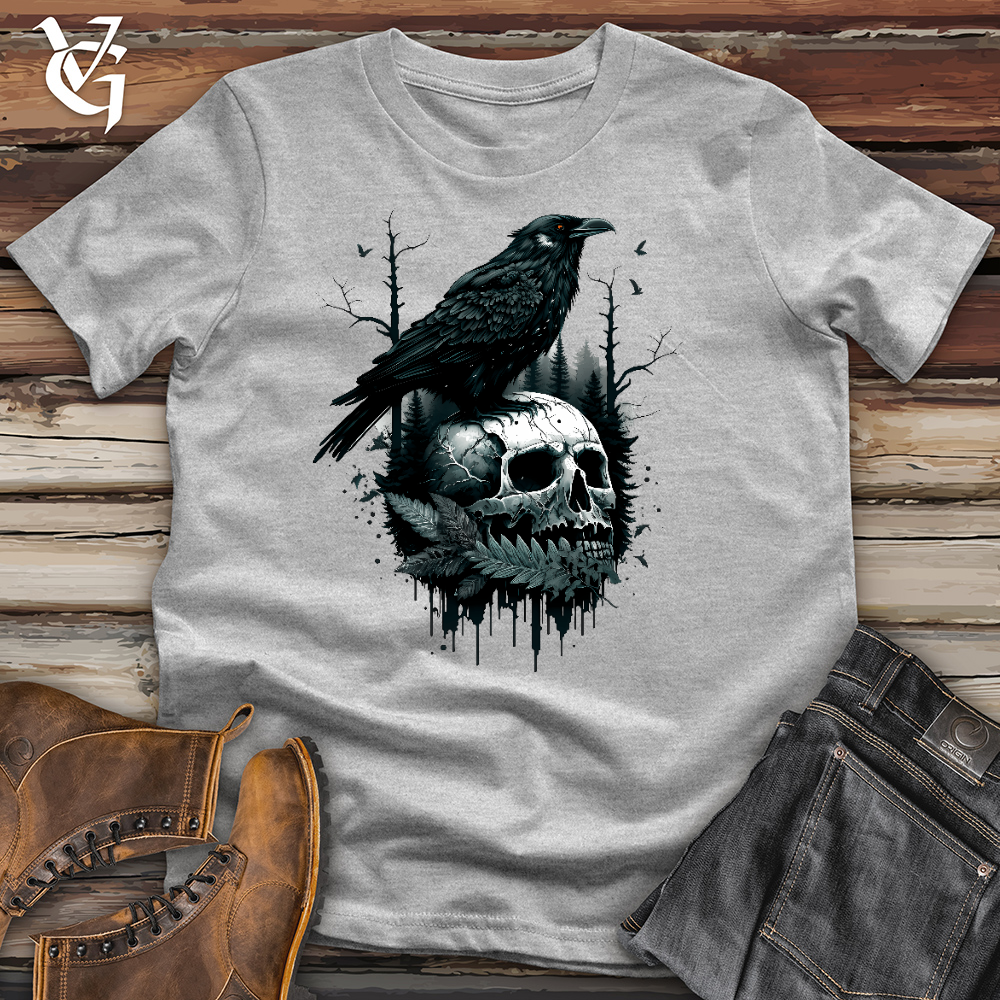 Viking Goods Raven Ringleader Cotton Tee Military Green / L