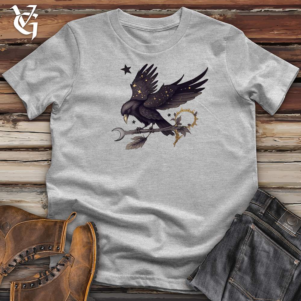 Viking Goods Raven with Arrow Cotton Tee Ash / L