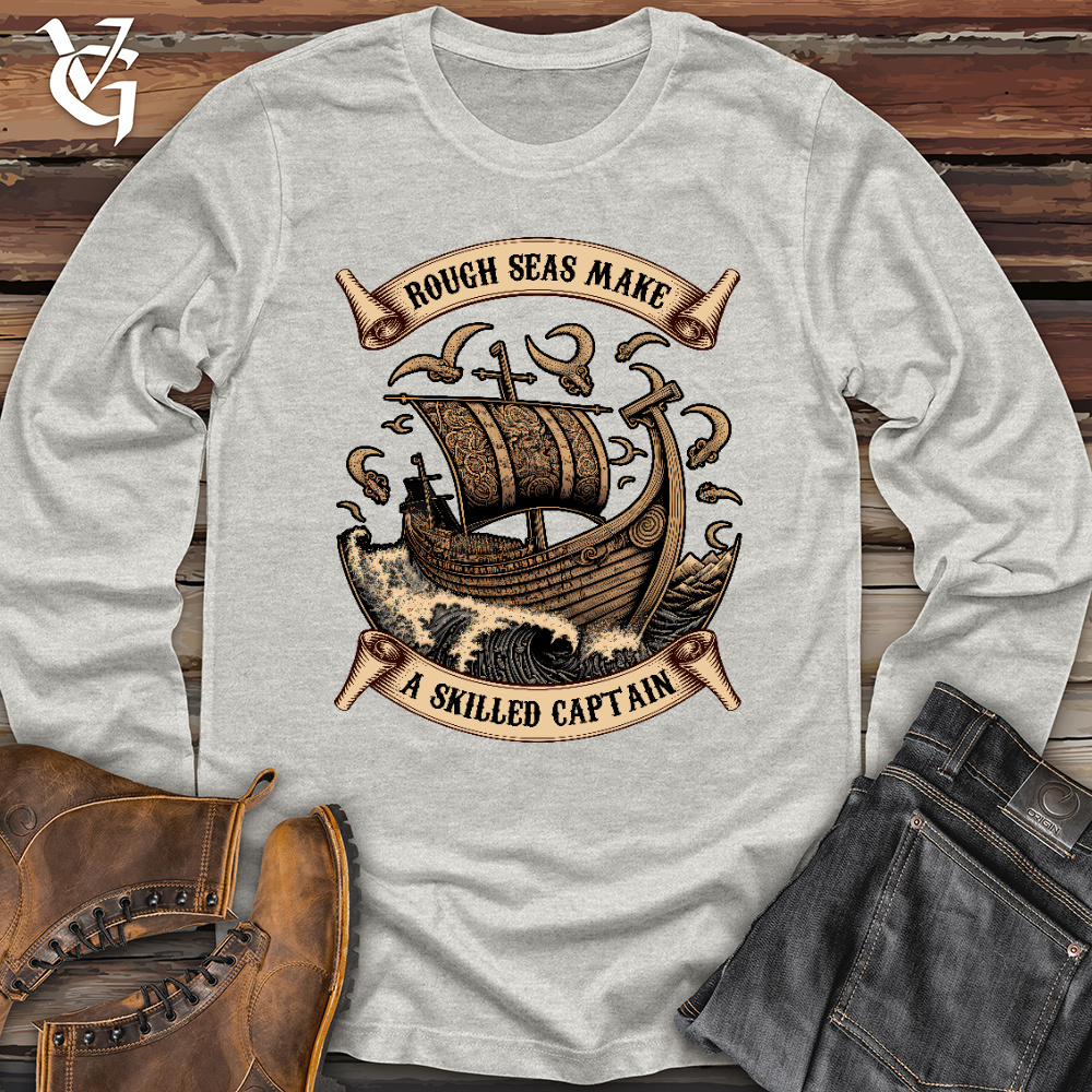 Viking Goods Rough Seas Long Sleeve Ash / L
