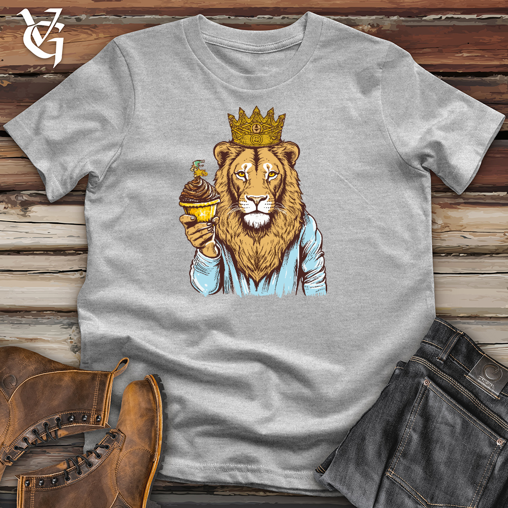 Viking Goods Royal Cupcake King Cotton Tee Ash / L
