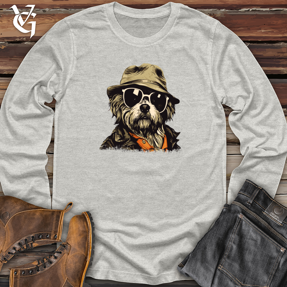 Viking Goods Shih Tzu Explorer Chic Long Sleeve Mauve / L