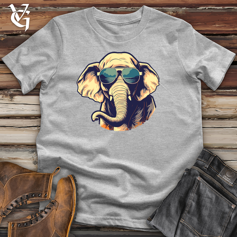 Viking Goods Skateboard Safari Elephunk Cotton Tee Ash / L