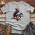 Viking Goods Skydiving Squirrel Cotton Tee Military Green / L