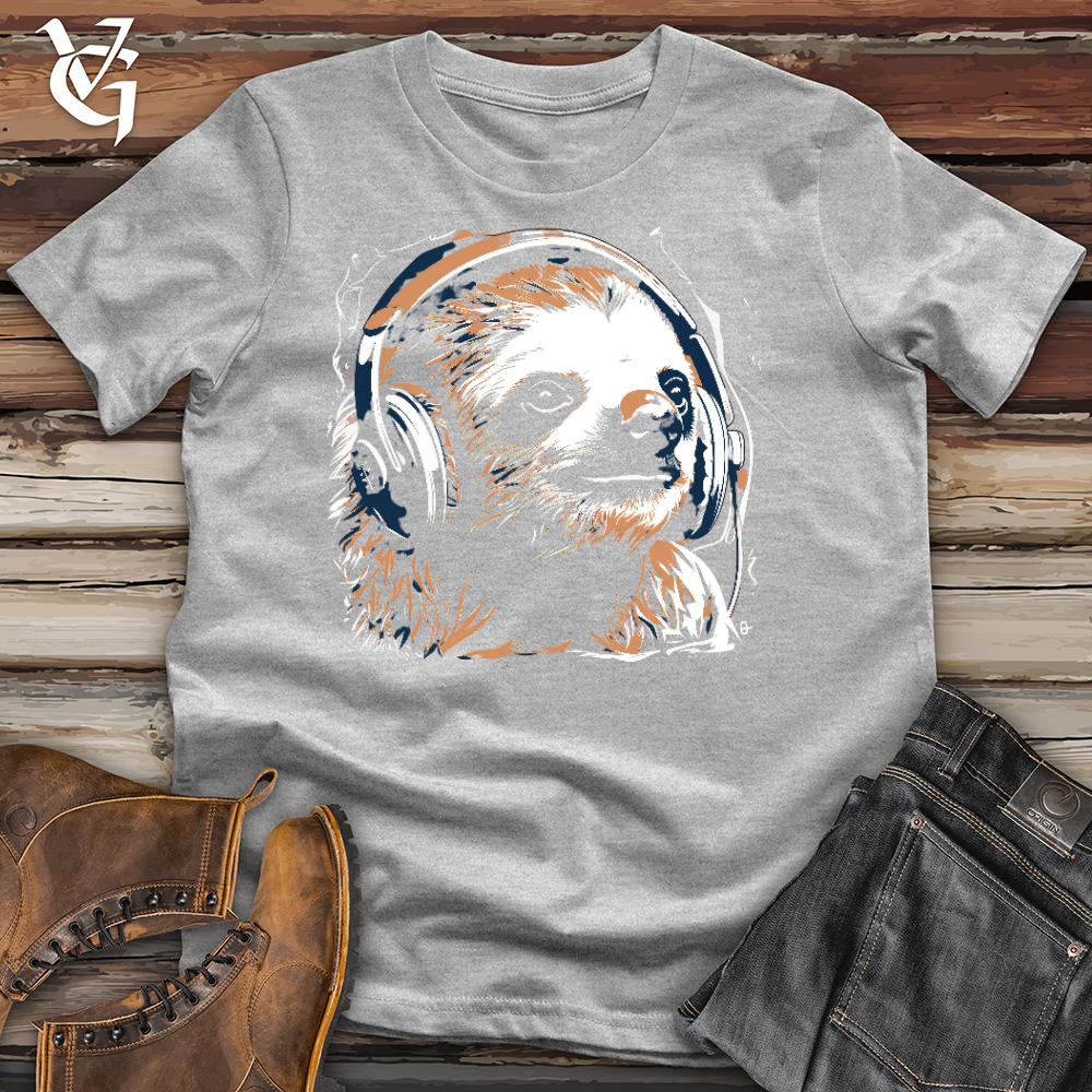 Viking Goods Sloth Studio Chillin Cotton Tee Ash / L