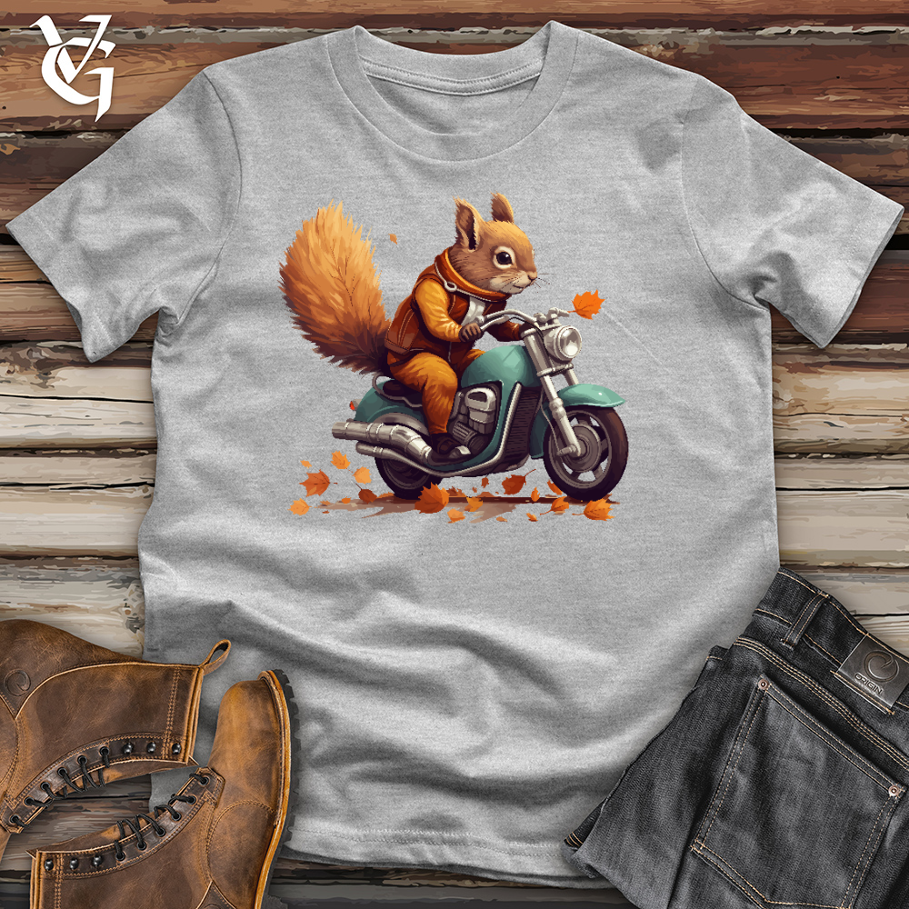 Viking Goods Squirrel Cycle Cotton Tee Ash / L
