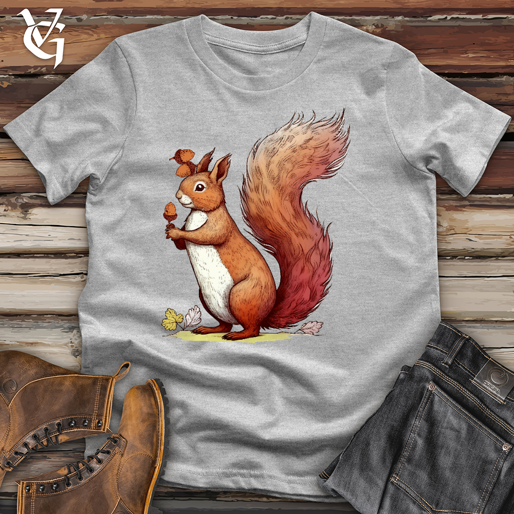 Viking Goods Squirrel Nuts Cotton Tee Ash / L