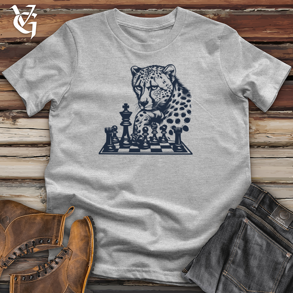 Viking Goods Strategic Leopard Gambit Cotton Tee Ash / L