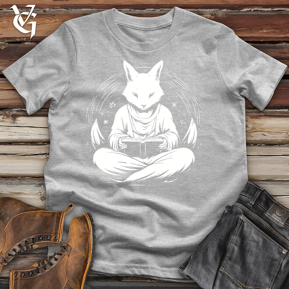 Viking Goods Studious Fox Cotton Tee Ash / L