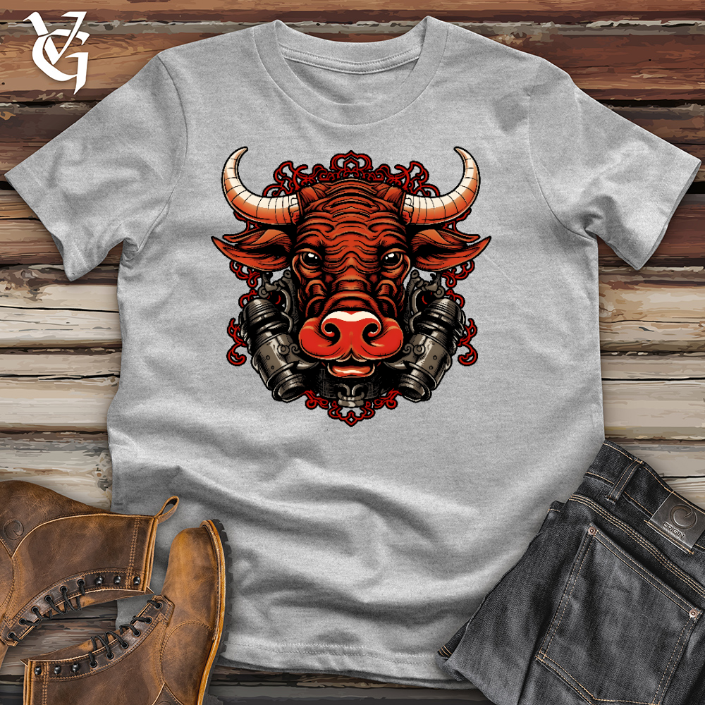 Viking Goods The Red Ox Cotton Tee Ash / L