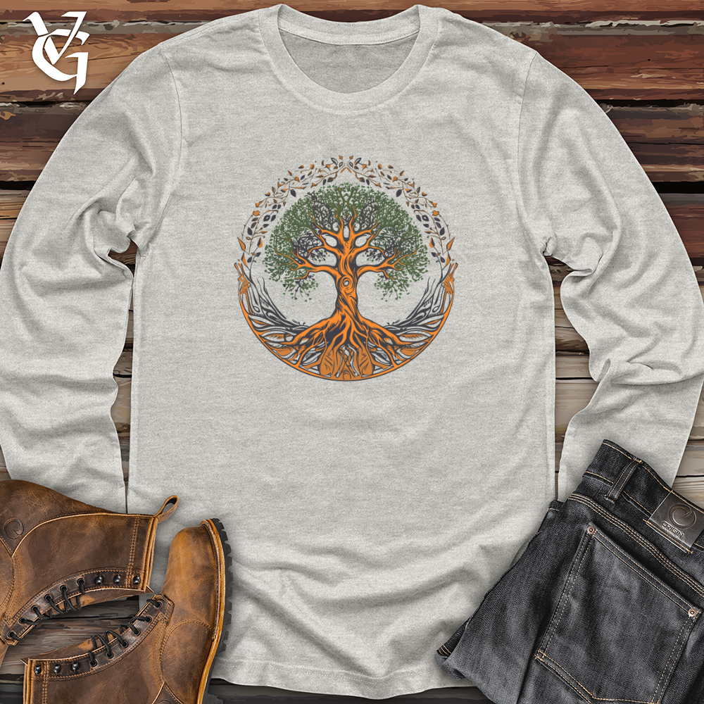 Viking Goods Tree of Harmony Long Sleeve Ash / L