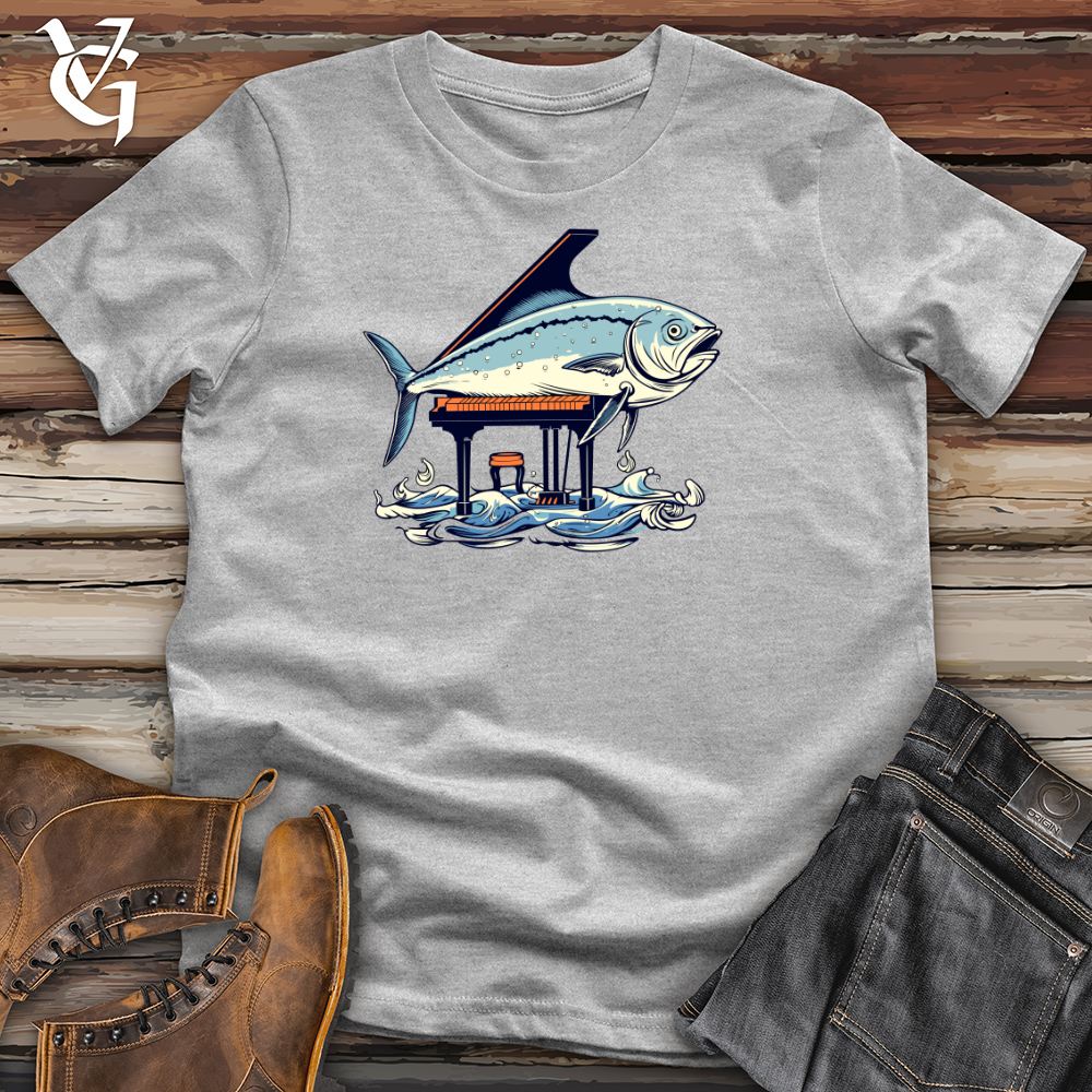 Viking Goods Tuna Piano Cotton Tee Ash / L