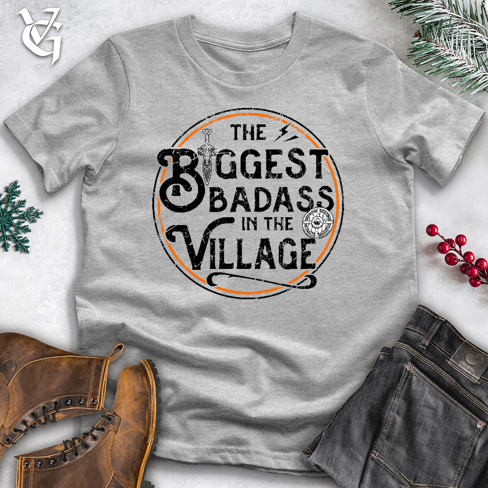 Viking Goods Village Badass Cotton Tee Ash / L