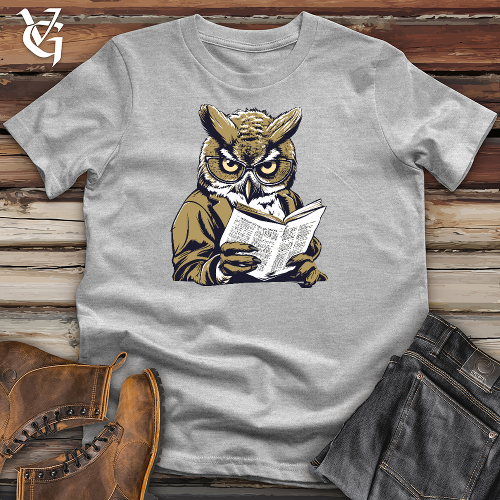 Viking Goods Wise Newsreader Cotton Tee Ash / L