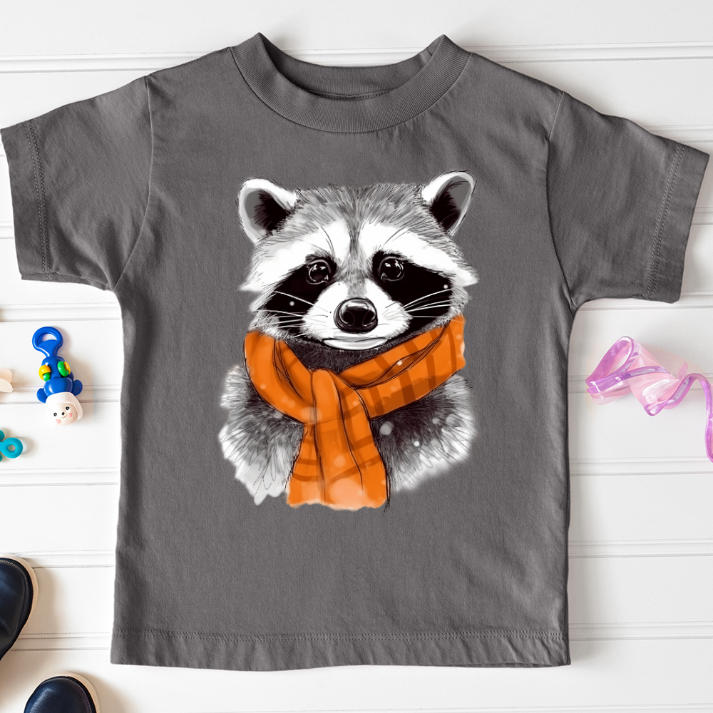 Viking Goods Raccoon Chief Toddler Tee Asphalt / 2T