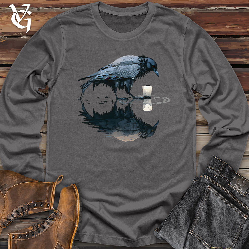 Viking Goods Raven Reflection Long Sleeve Asphalt / L