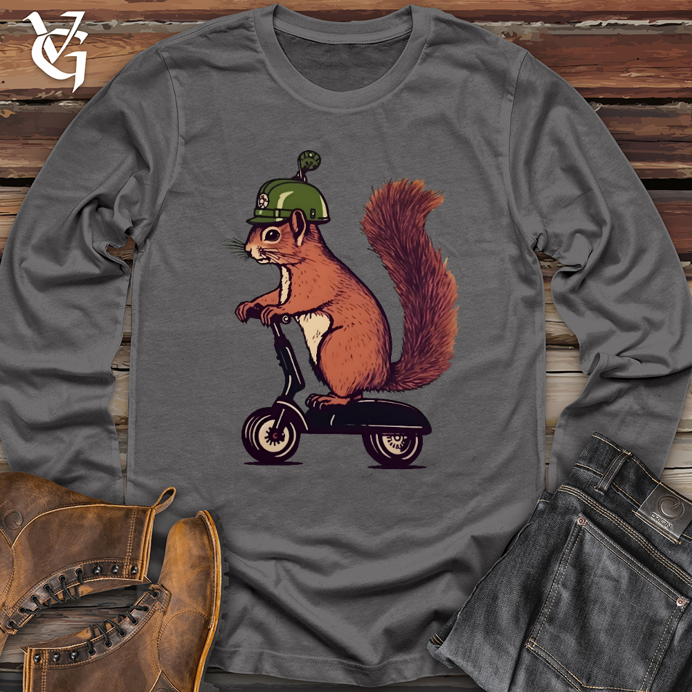 Viking Goods Squirrel Scoot Long Sleeve Asphalt / L