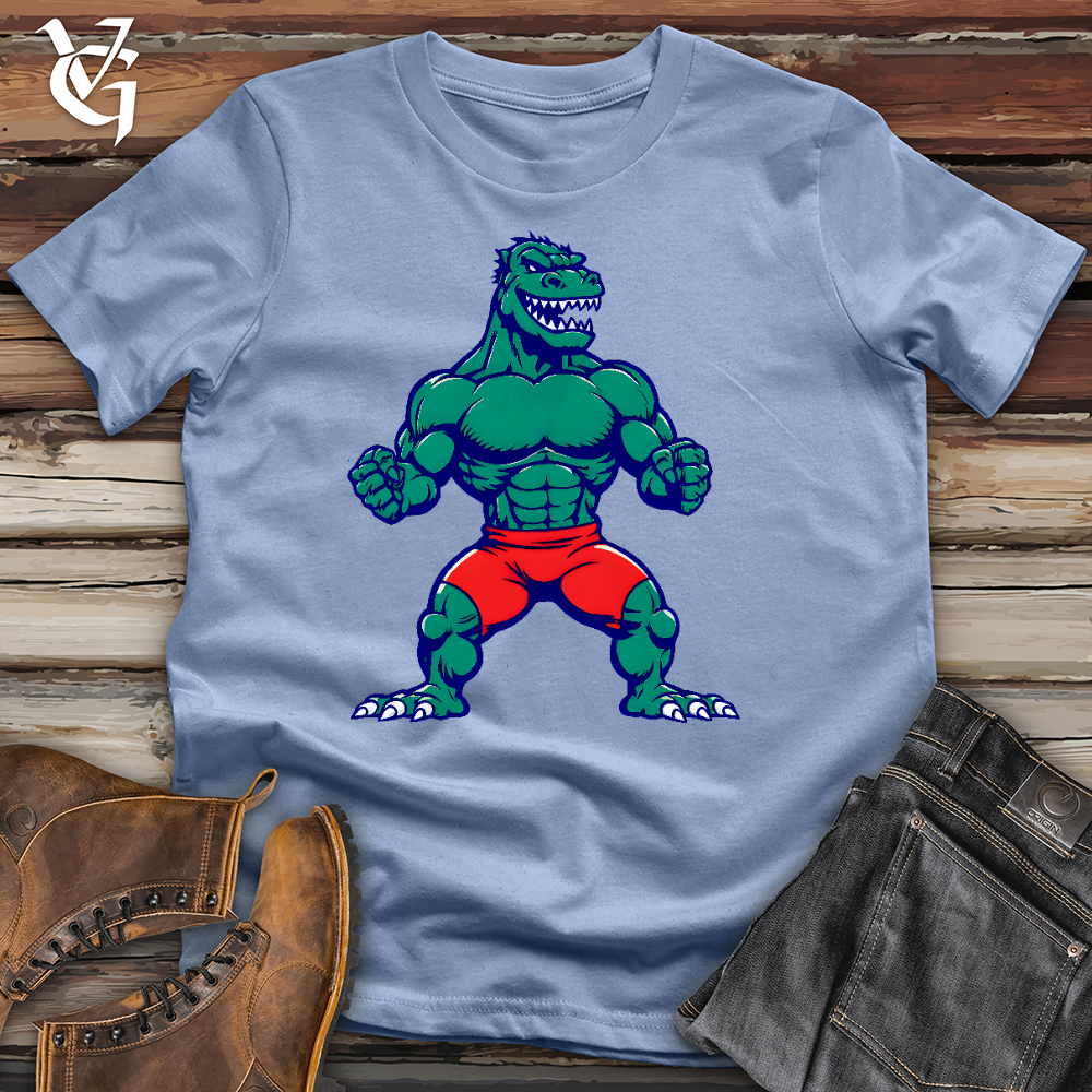 Viking Goods Green Gremlin Cotton Tee Baby Blue / L