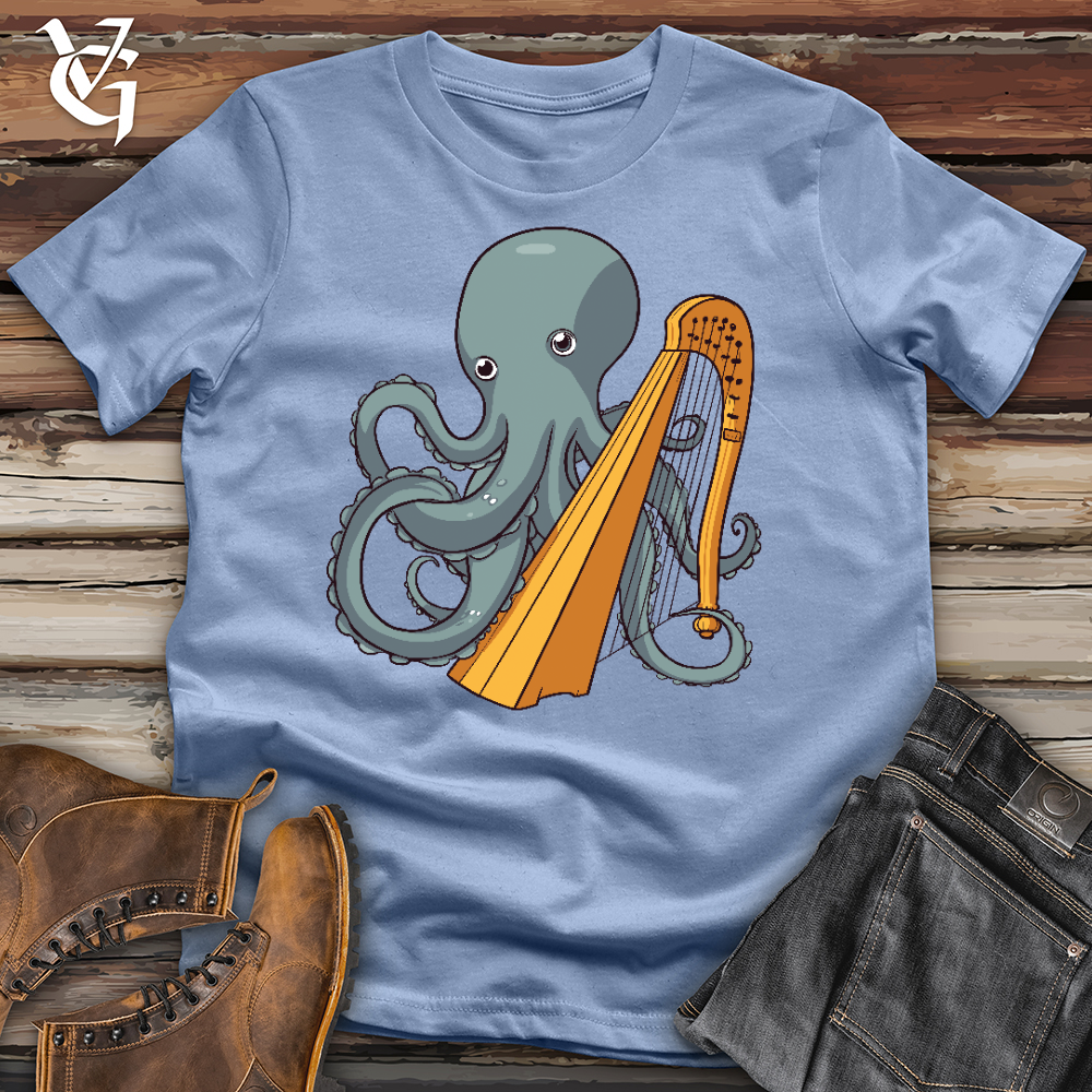 Viking Goods Octoharp Cotton Tee Baby Blue / L