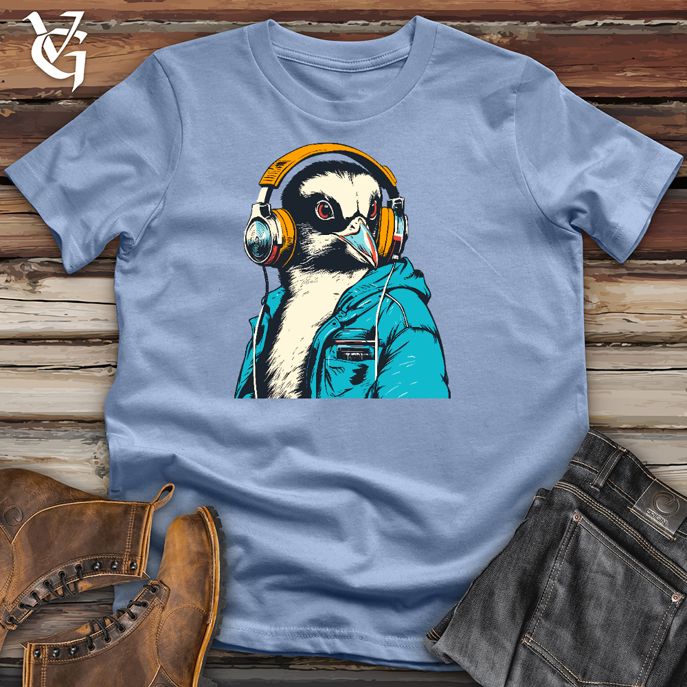Viking Goods Penguin Jams Cotton Tee Baby Blue / L