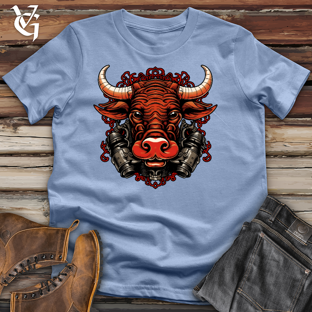 Viking Goods The Red Ox Cotton Tee Baby Blue / L