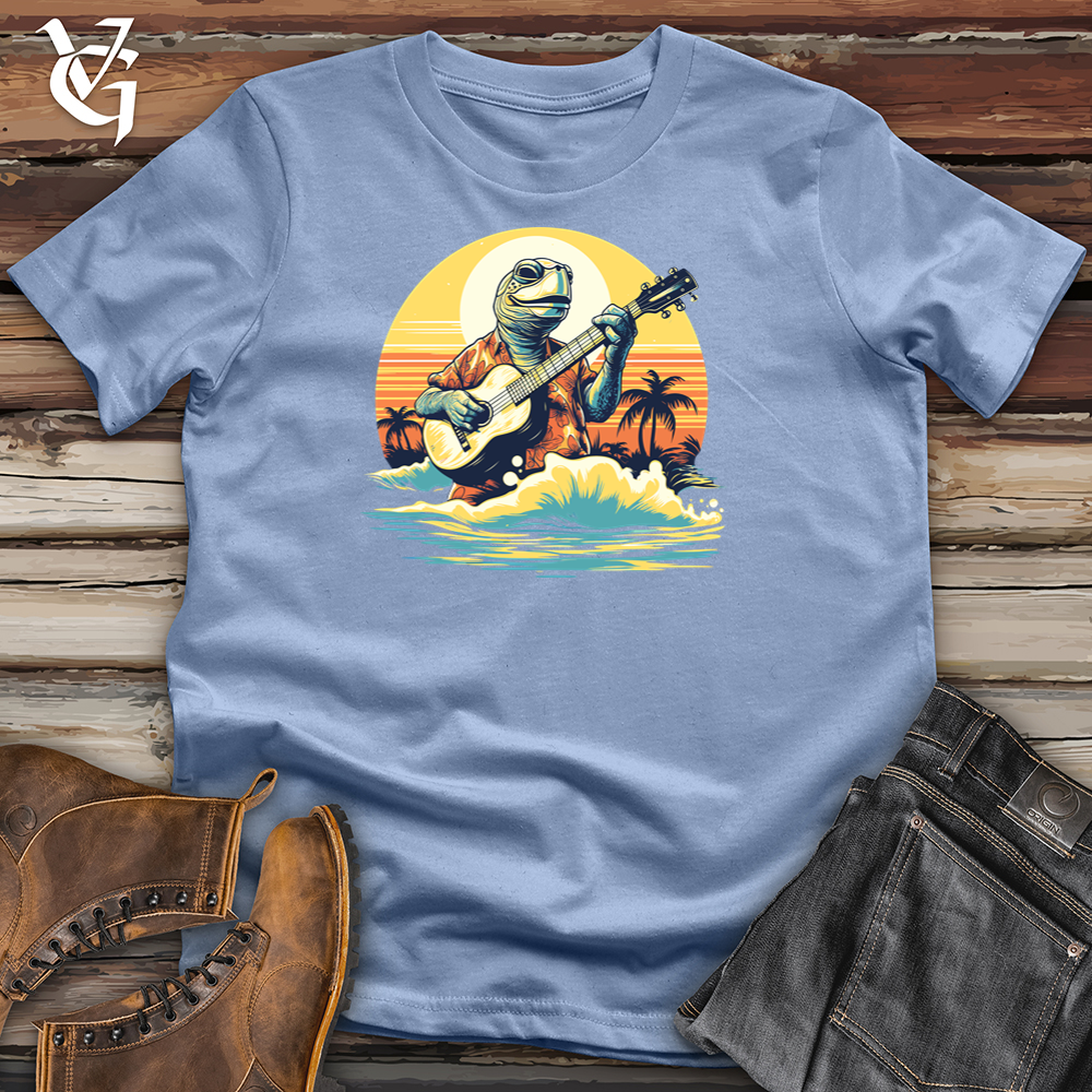 Viking Goods Tropical Turtulele Vibes Cotton Tee Baby Blue / L