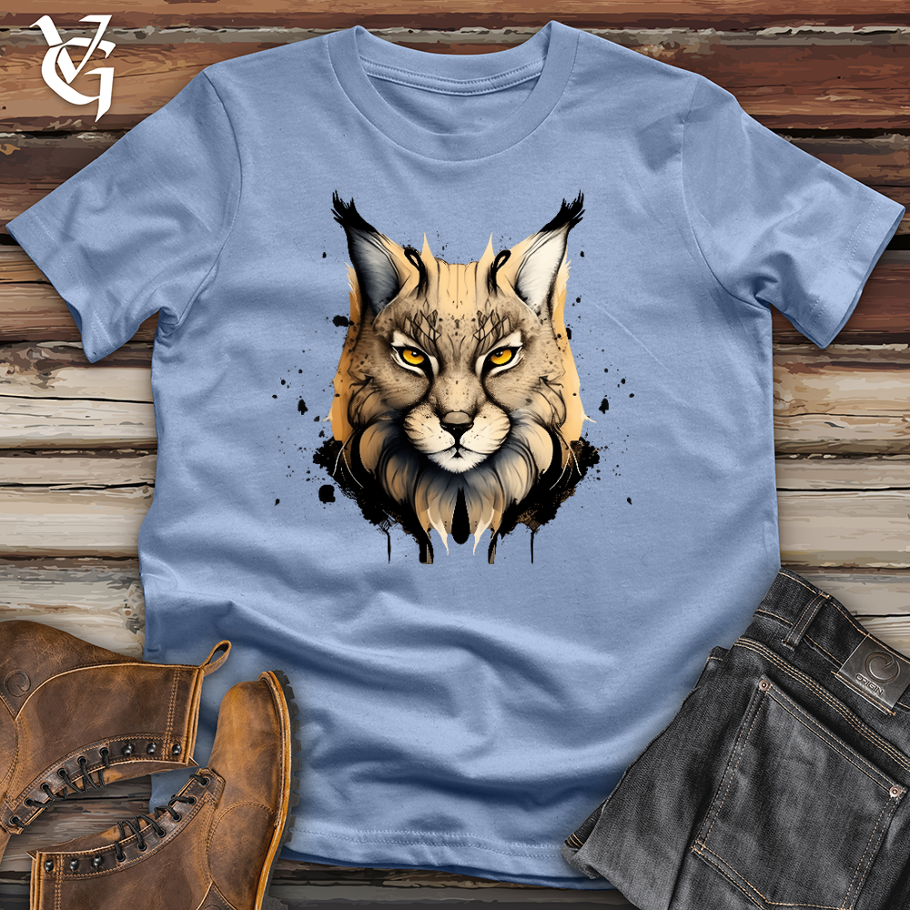 Viking Goods Wild Lynx Cotton Tee Baby Blue / L