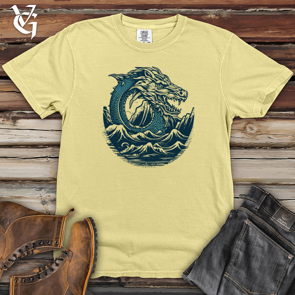 Viking Goods Aquatic Drake Fury Heavy Cotton Comfort Colors Tee Banana / L