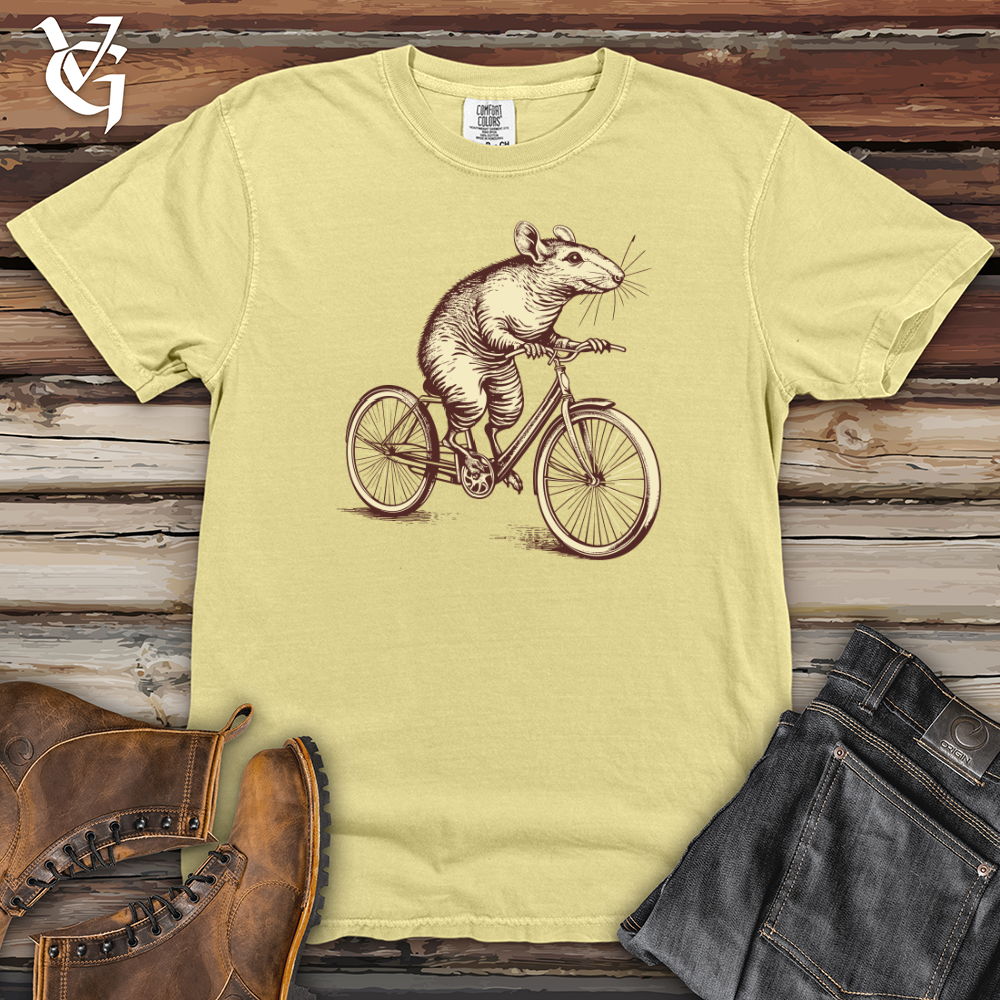 Viking Goods Armadillo Pedal Power Adventure Heavy Cotton Comfort Colors Tee Banana / L