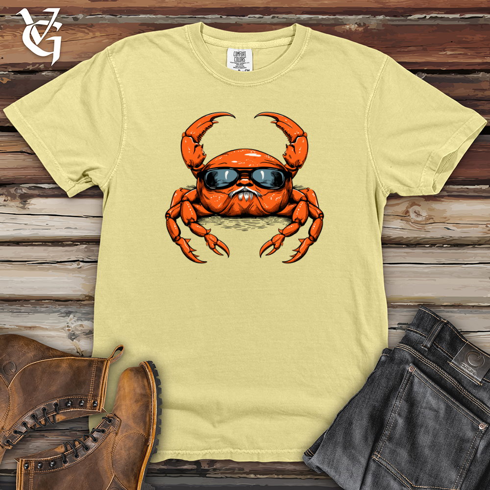 Viking Goods Crab Coastal Crawl Heavy Cotton Comfort Colors Tee Banana / L