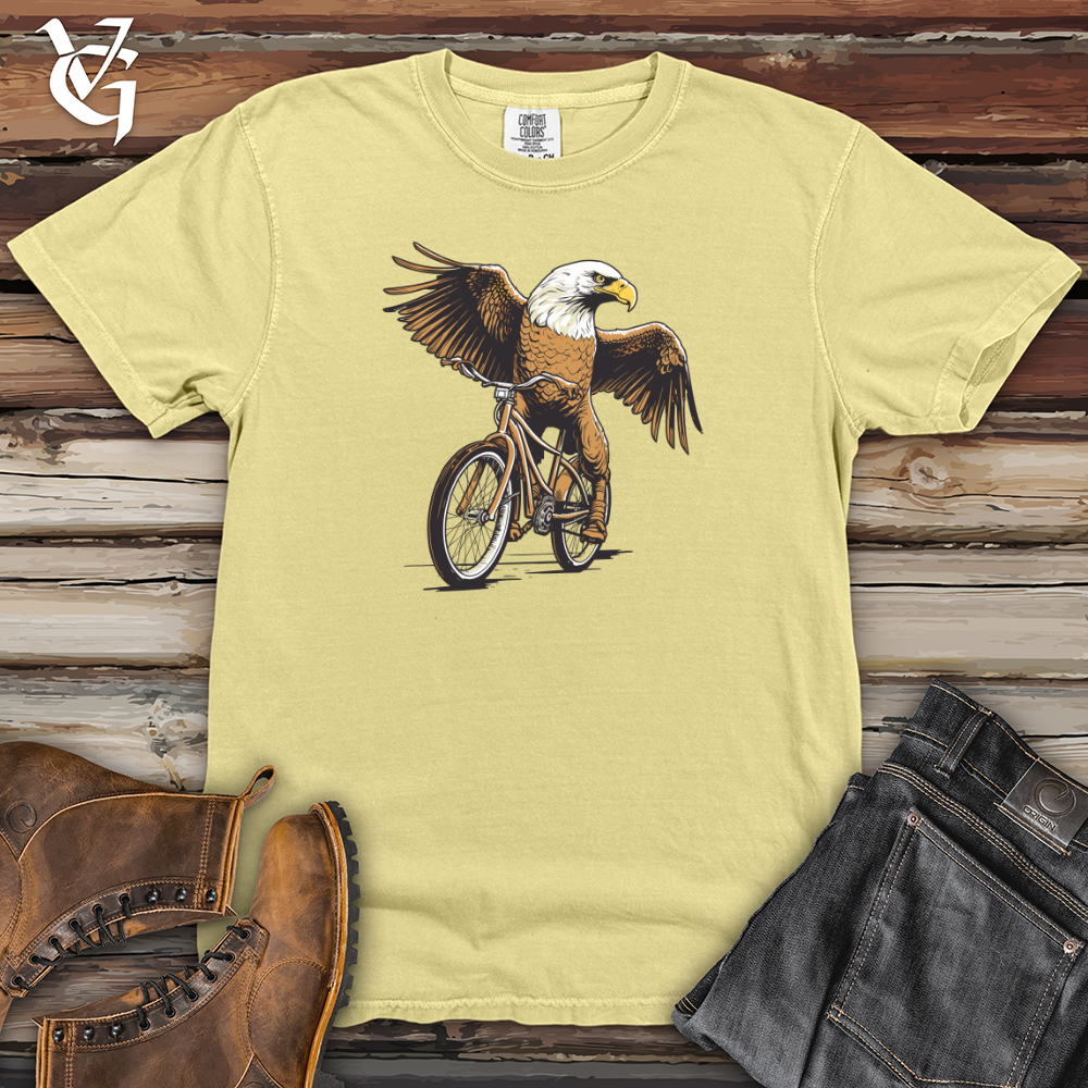 Viking Goods Eagle Sky Sprint Cycle Journey Heavy Cotton Comfort Colors Tee Banana / L