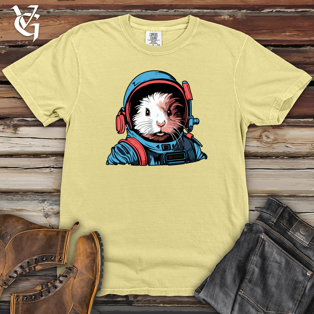 Viking Goods Guinea Pig Astronaut Heavy Cotton Comfort Colors Tee Banana / L