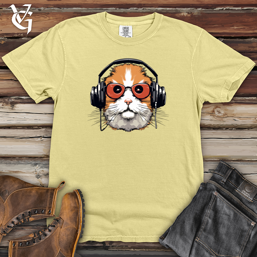 Viking Goods Hamster Headphone Harmony Heavy Cotton Comfort Colors Tee Banana / L