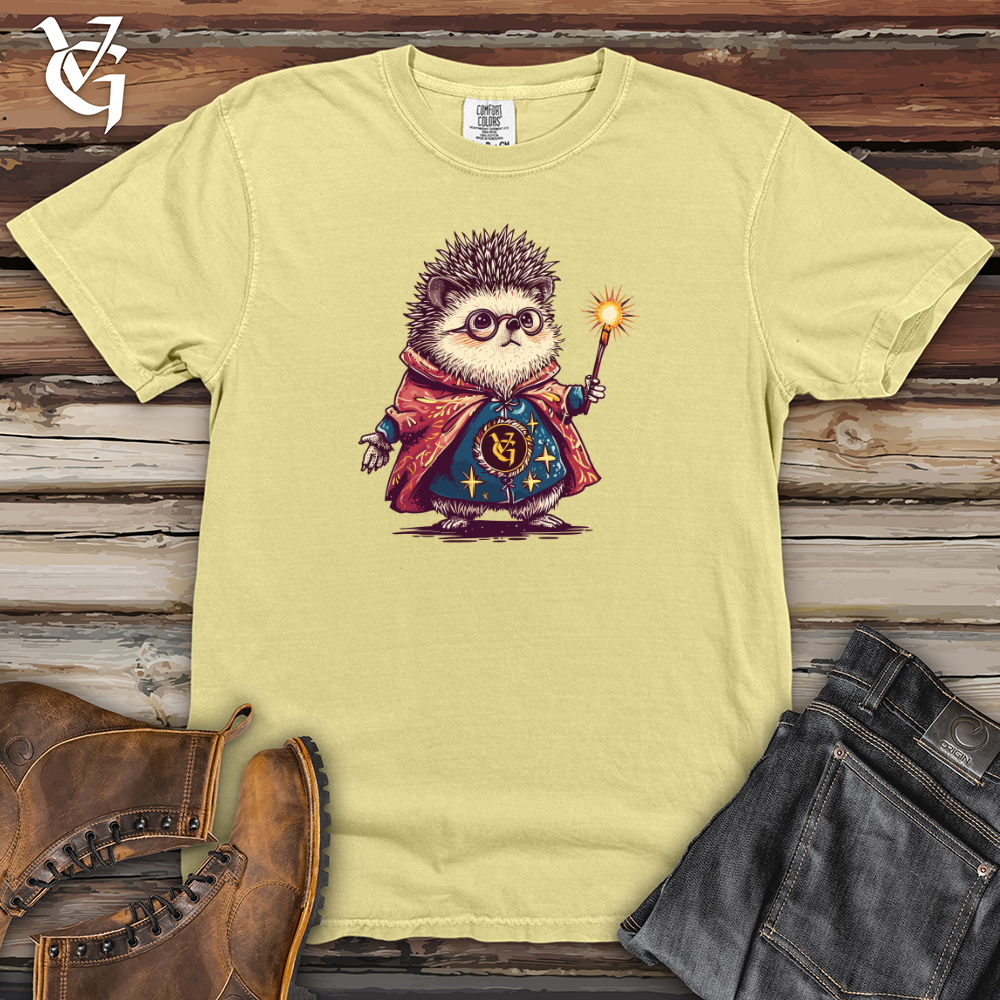 Viking Goods Hedgehog Wizard Enchantment Heavy Cotton Comfort Colors Tee Banana / L
