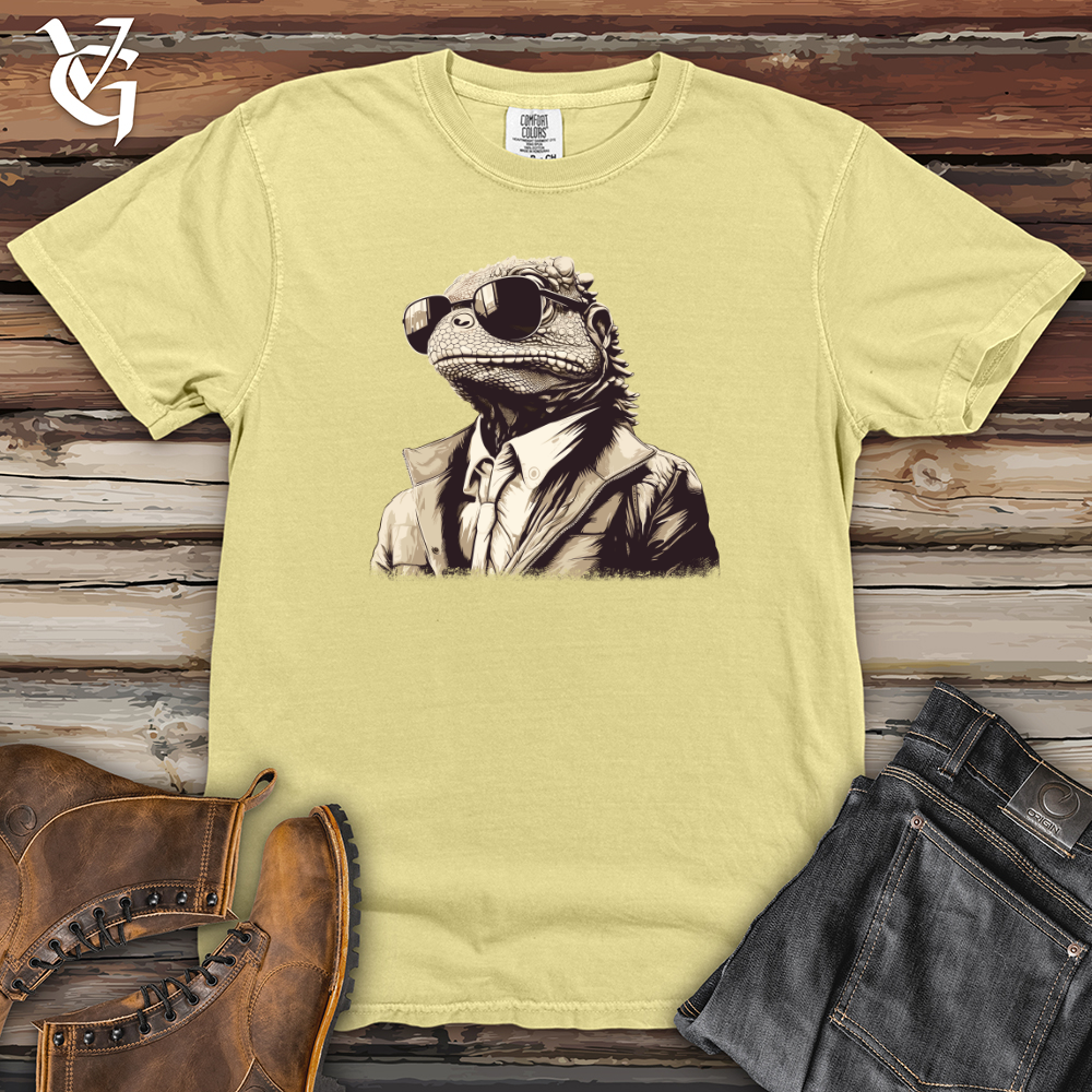 Viking Goods Iguana Rebel Attire Heavy Cotton Comfort Colors Tee Banana / L