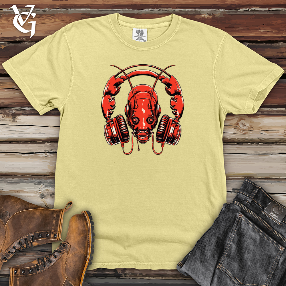 Viking Goods Lobster Ocean Echo Headphone Harmony Heavy Cotton Comfort Colors Tee Banana / L