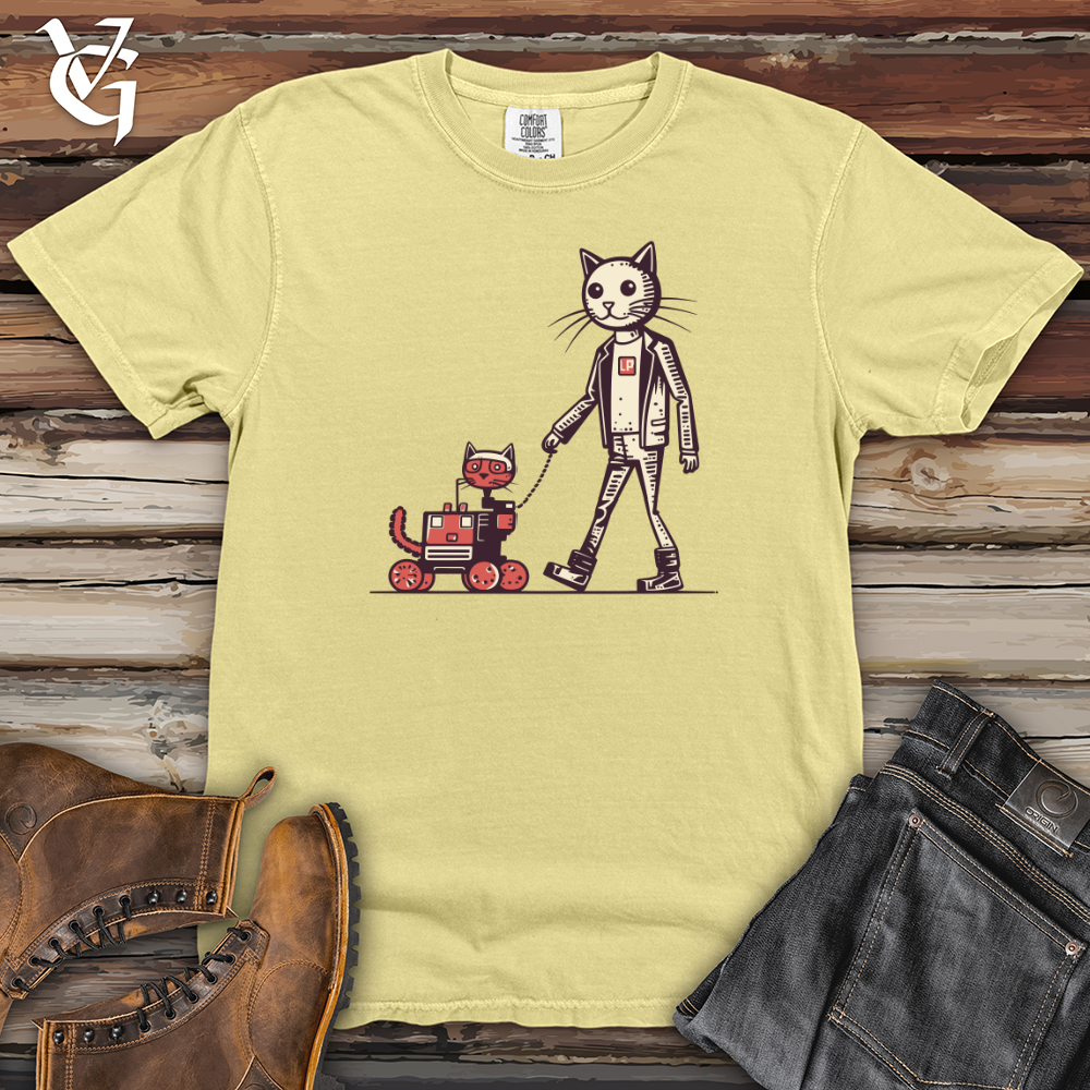 Viking Goods Mechatronic Meow Heavy Cotton Comfort Colors Tee Banana / L