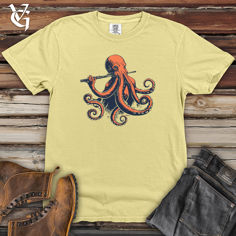 Viking Goods Melodic Tentacles Heavy Cotton Comfort Colors Tee Banana / L
