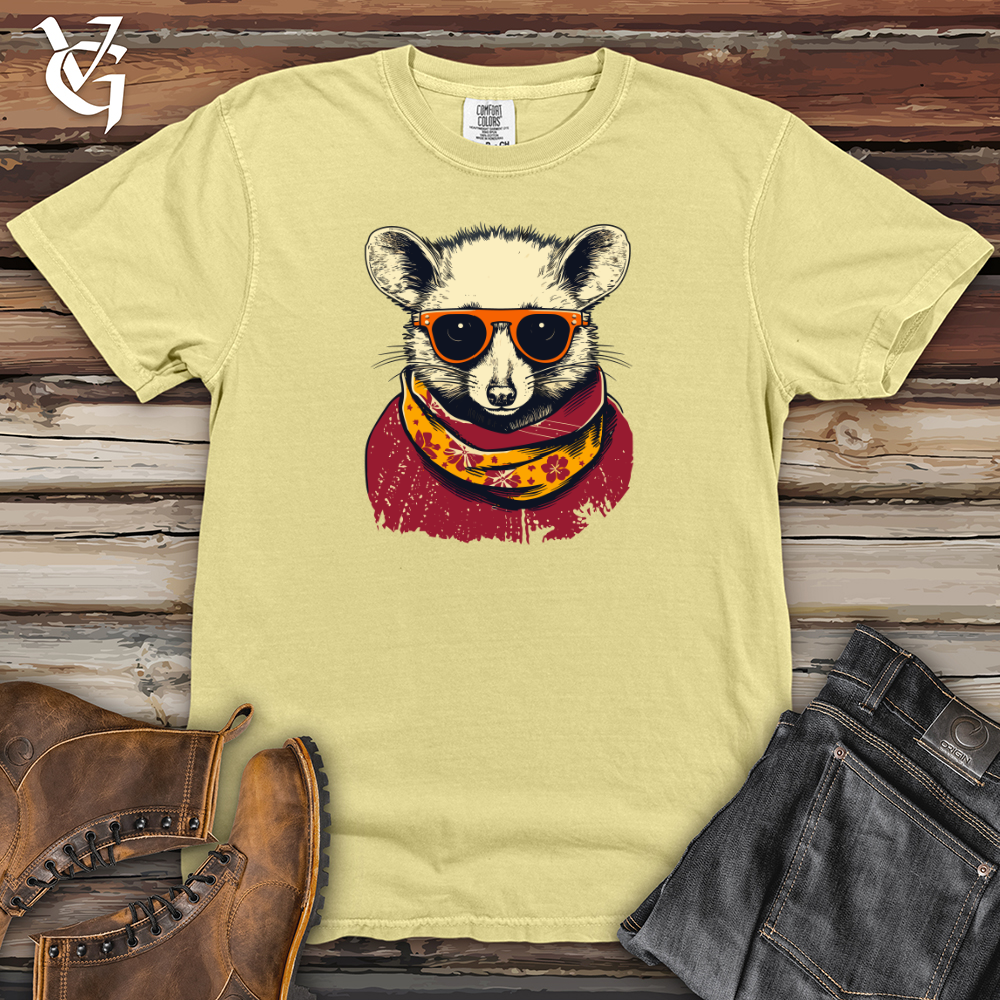 Viking Goods Opossum Renegade Heavy Cotton Comfort Colors Tee Banana / L