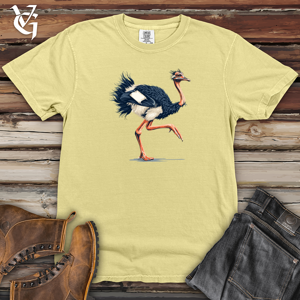 Viking Goods Ostrich Speed Racer Heavy Cotton Comfort Colors Tee Banana / L