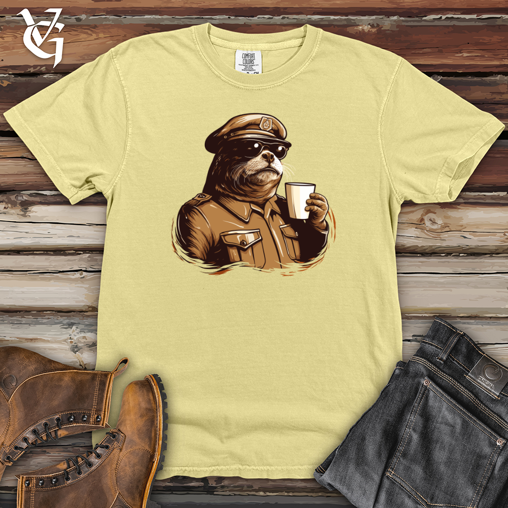 Viking Goods Otter Sergeant Break Heavy Cotton Comfort Colors Tee Banana / L