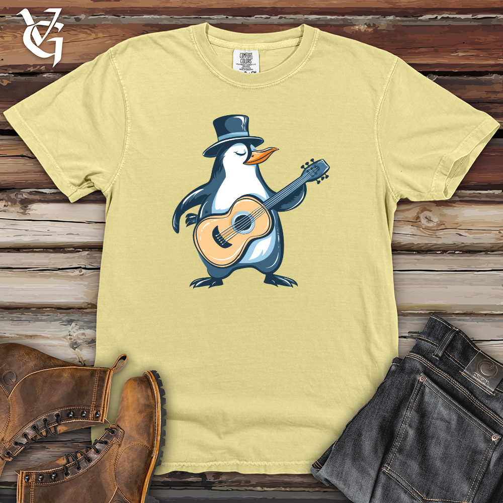 Viking Goods Penguin Minstrel Melodies Heavy Cotton Comfort Colors Tee Banana / L