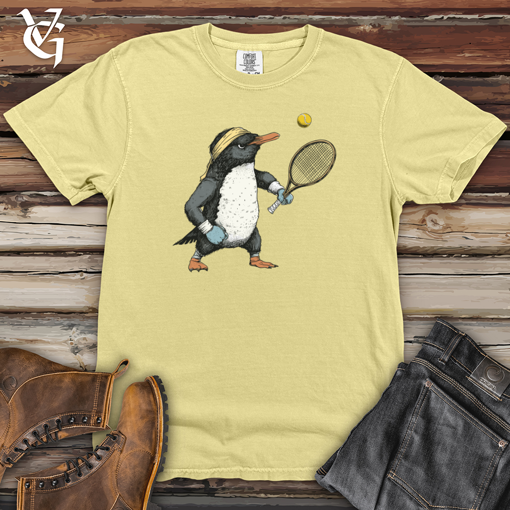 Viking Goods Penguin Tennis Ace Heavy Cotton Comfort Colors Tee Banana / L