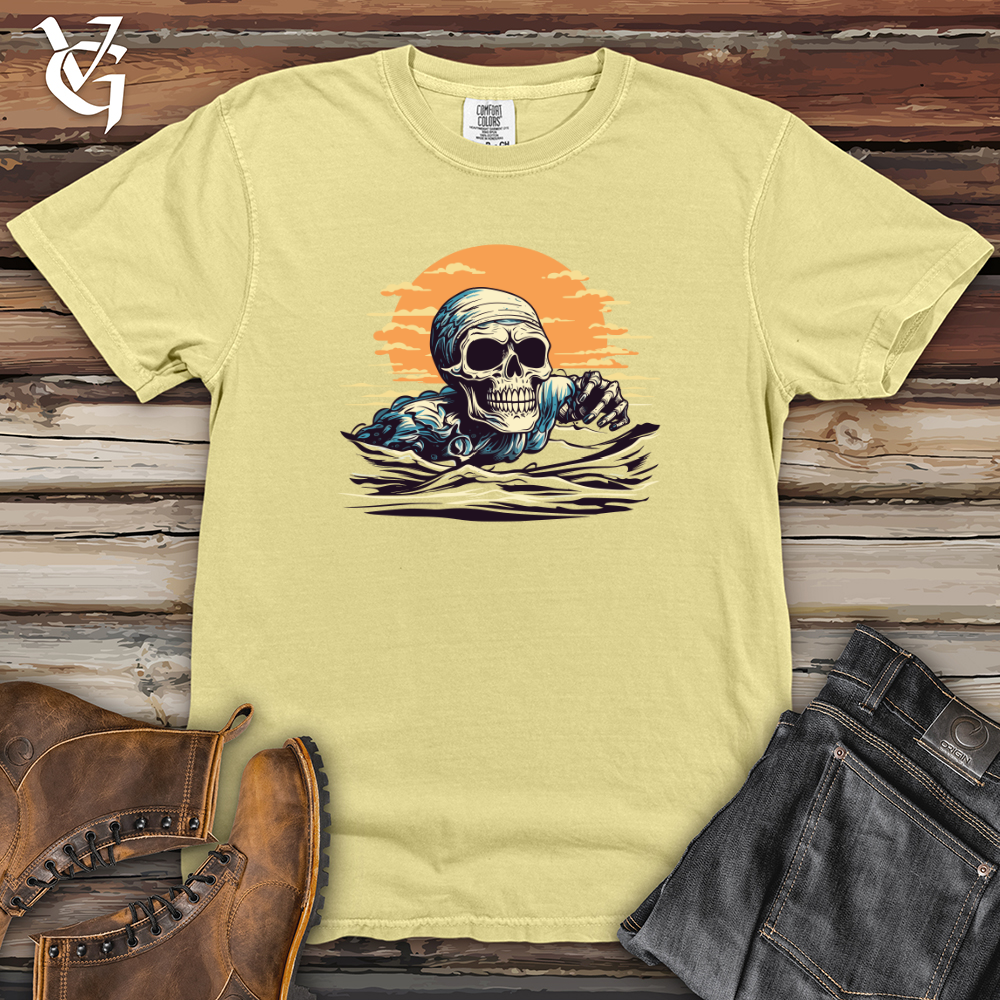 Viking Goods Retro Aquatic Adventure Heavy Cotton Comfort Colors Tee Banana / L