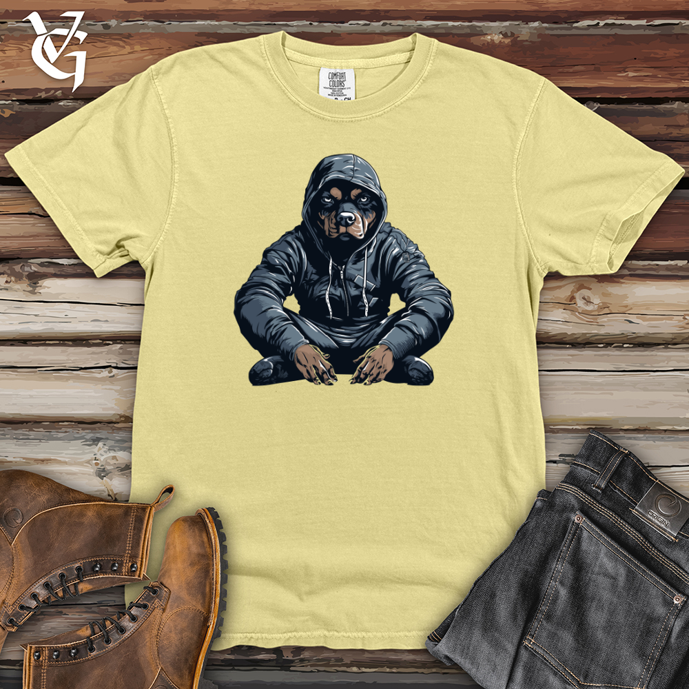 Viking Goods Rottweiler Urban Stance Heavy Cotton Comfort Colors Tee Banana / L