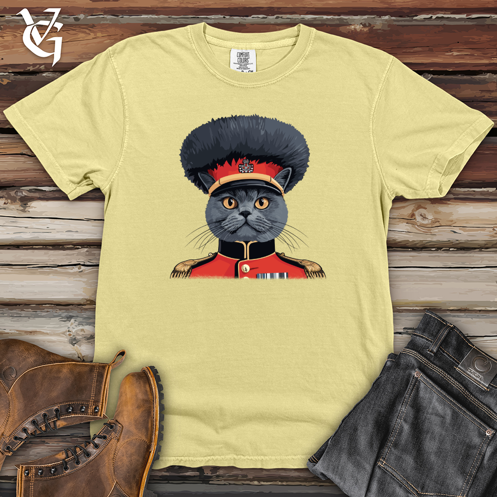 Viking Goods Royal Cat Guard Heavy Cotton Comfort Colors Tee Banana / L